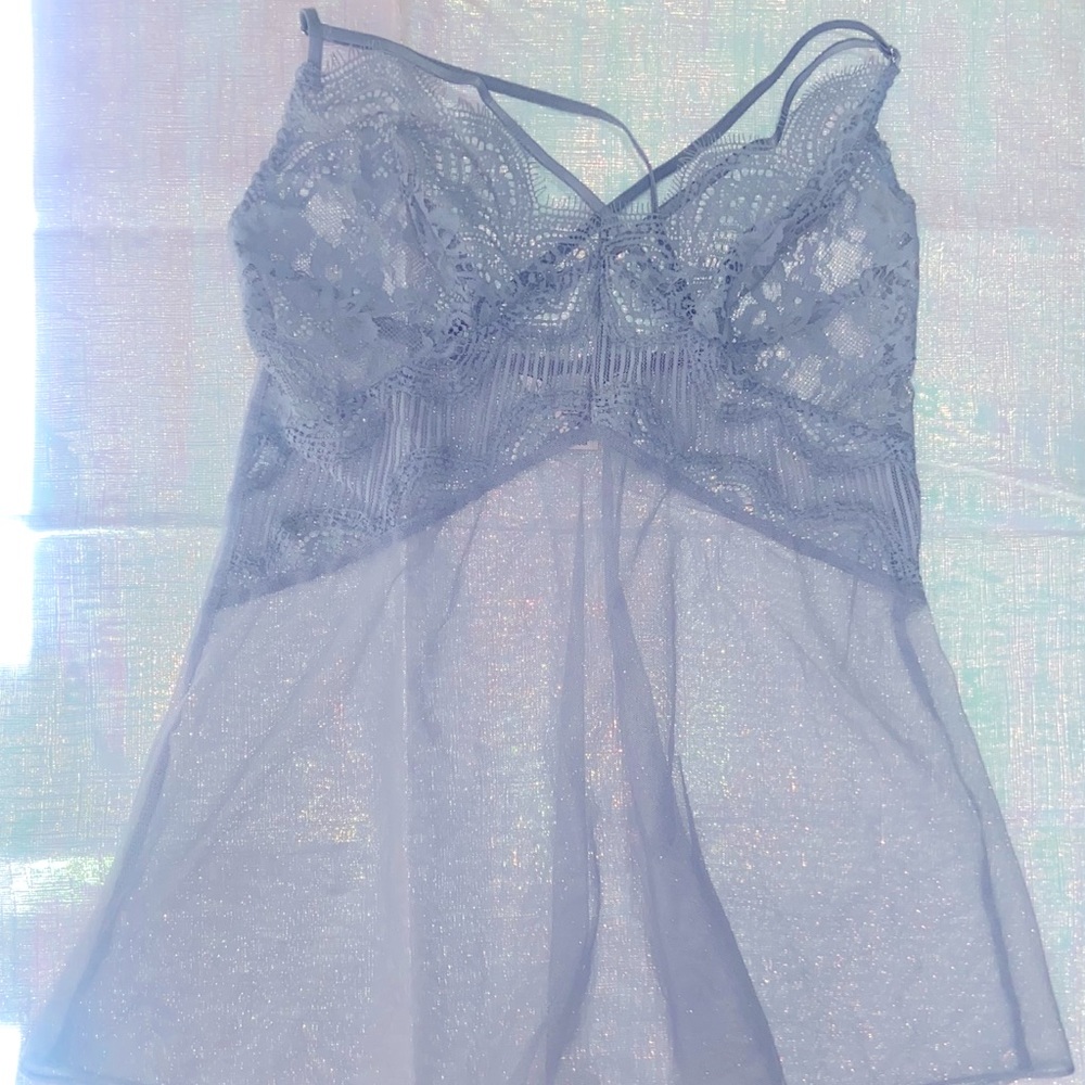 Victoria’s Secret See-Through Lace Chemise